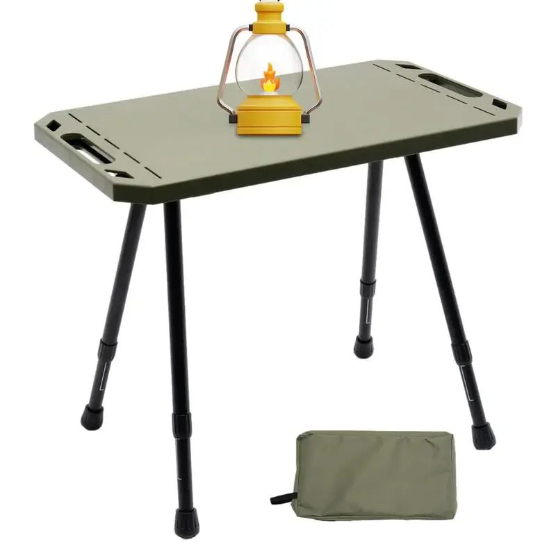 

Foldable Camping Table Camping Side Table Indoor Outdoor Table Camp Table Retractable Utility Table With Storage Bag For Garden