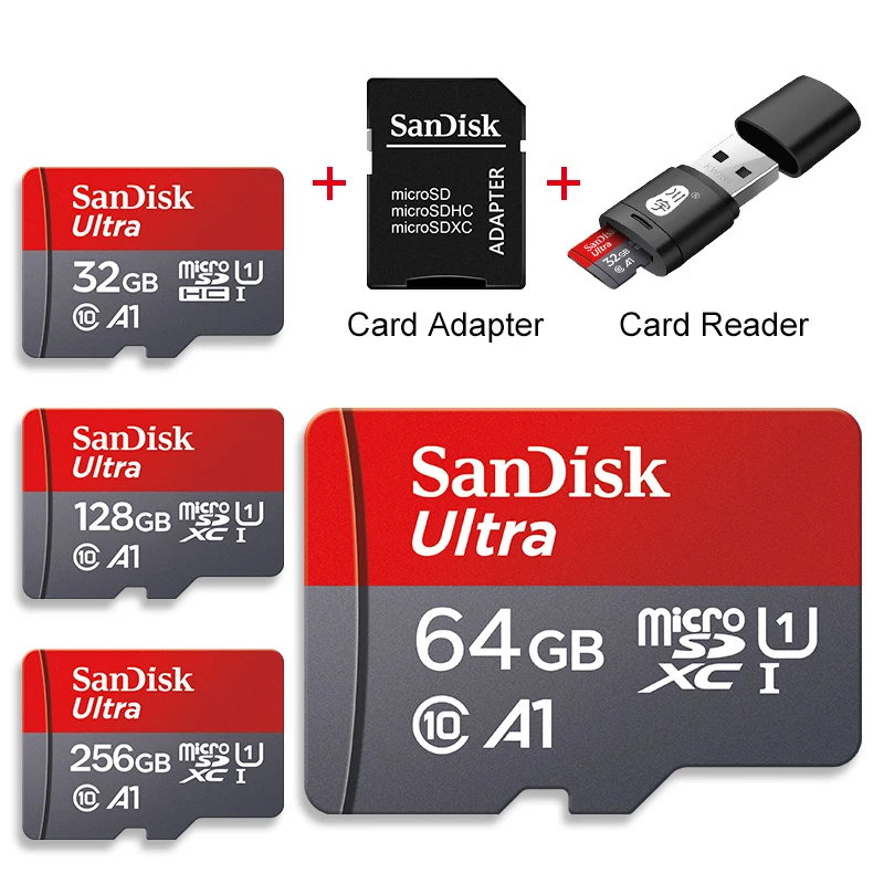 

Ultra Micro tf SD 128GB 32GB 64GB 256GB Micro SDCard SD/TF Flash Card Memory Card 32 64 128 gb miniSD for USB2.0 Card Reader