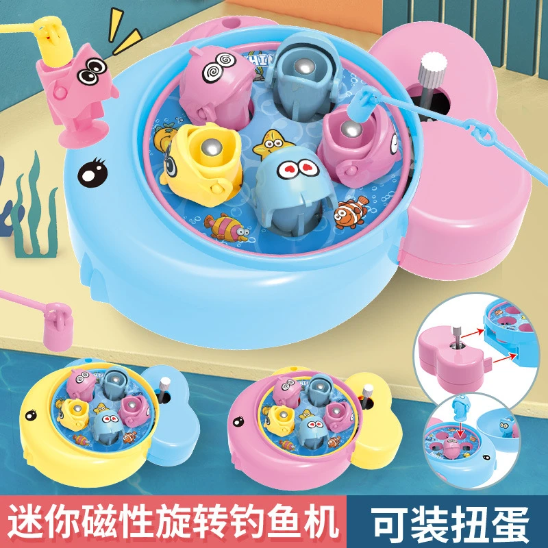 1 Cartoon Game Clockwork Magnetic Fishing Toy Mini Fishing Game Console Child Parent-child Interactive Gift Boy Outdoor Garden
1 Cartoon Game Clockwork Magnetic Fishing Toy Mini Fishing Game Console Child Parent-child Interactive Gift Boy Outdoor Garden