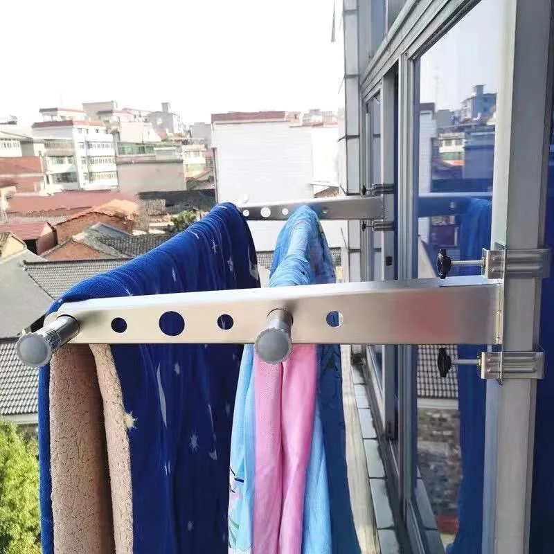 Drying Rack Balcony Clothes Drying Rack Wall Mounted Clothes Drying Rack Bathroom Drying Rack Indoor Space Saving 7 Holes
Drying Rack Balcony Clothes Drying Rack Wall Mounted Clothes Drying Rack Bathroom Drying Rack Indoor Space Saving 7 Holes