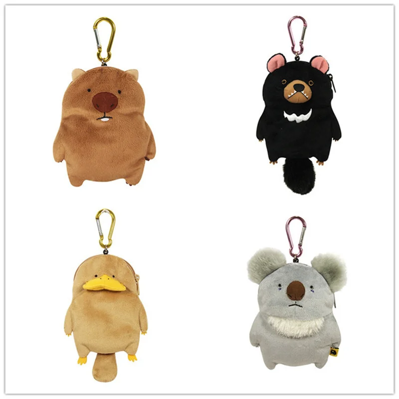 Korean Cartoon Animal Family Coin Purse Koala Doll Hanging Wombat Expansion Card Bag Stuffed Plush Toy Wallet Gift
Korean Cartoon Animal Family Coin Purse Koala Doll Hanging Wombat Expansion Card Bag Stuffed Plush Toy Wallet Gift
