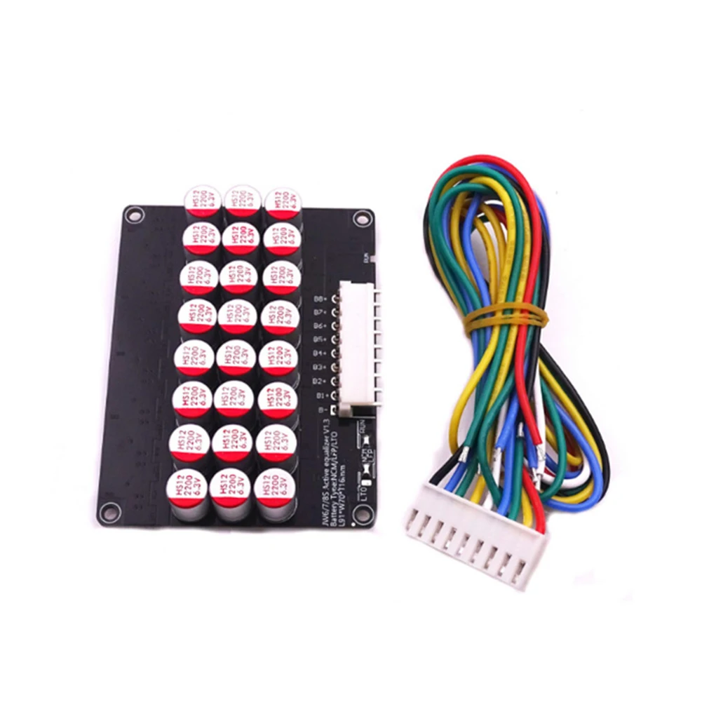 Active Balancer Board High Precision Voltage Balancing Easy Automatic Start Effective Protection for Lithium Batteries
Active Balancer Board High Precision Voltage Balancing Easy Automatic Start Effective Protection for Lithium Batteries