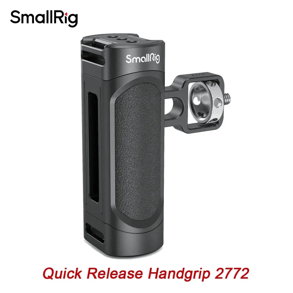 Боковая ручка SmallRig для iPhone 14, клетка для смартфона, видео Rig, легкая, 1/4 нитей, универсальная, быстросъемная ручка, 2772
Боковая ручка SmallRig для iPhone 14, клетка для смартфона, видео Rig, легкая, 1/4 нитей, универсальная, быстросъемная ручка, 2772