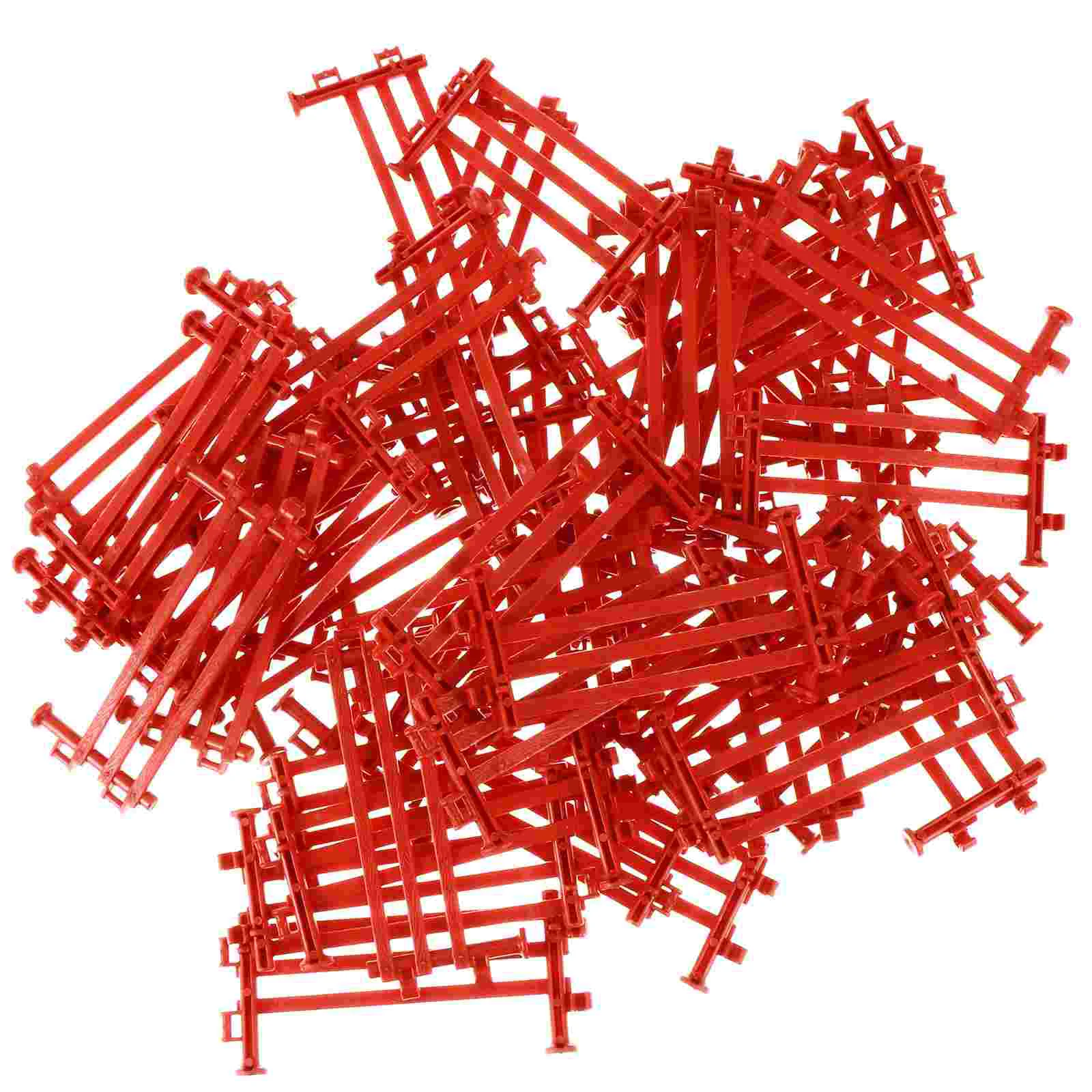 50 Pcs Scene Fence Fencing Accessory Decor Mini Adornment Plastic Toy for Sand Table Simulation Toys Small DIY
50 Pcs Scene Fence Fencing Accessory Decor Mini Adornment Plastic Toy for Sand Table Simulation Toys Small DIY