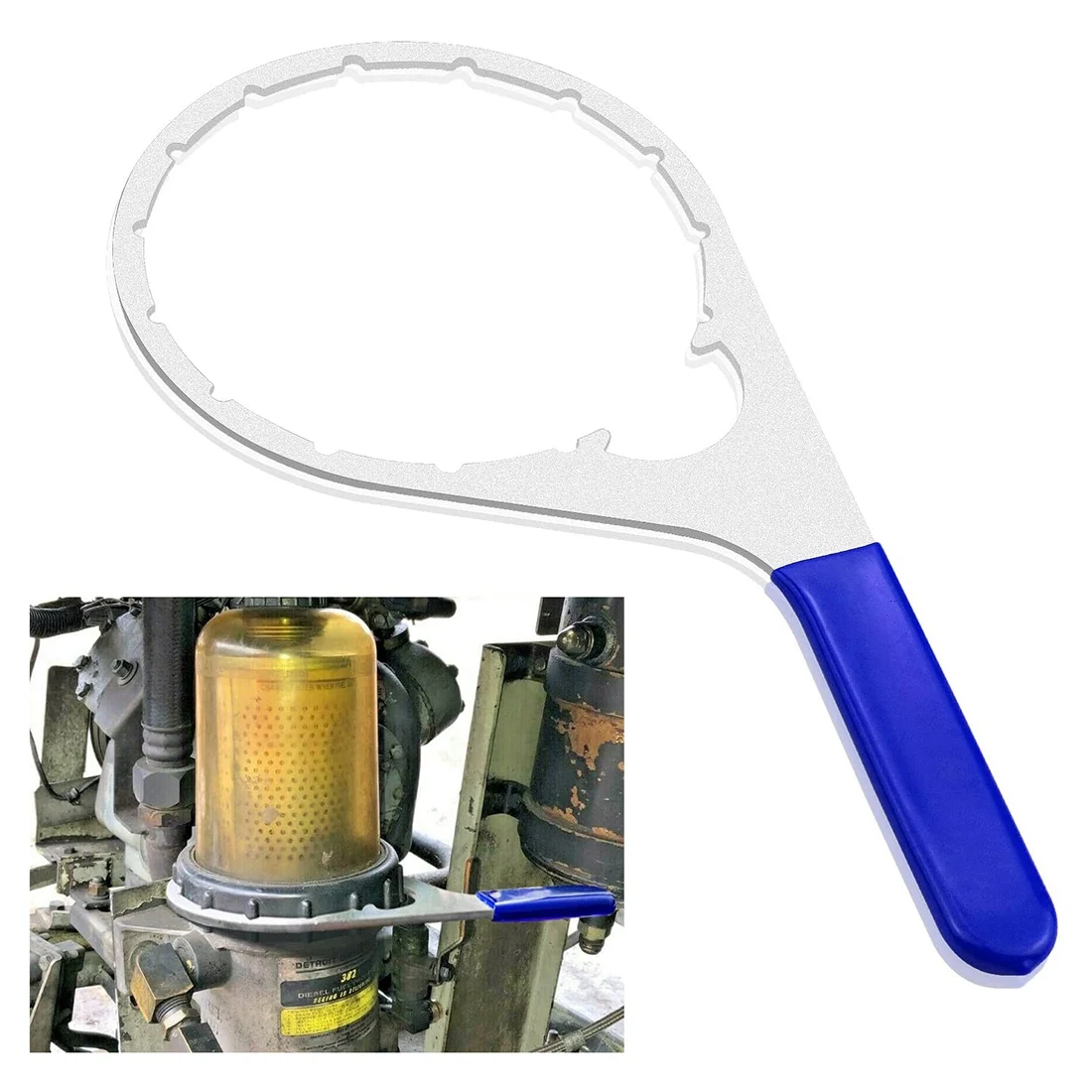 Colar / Vent Cap Fuel Filter Wrench for 380134 382 with 6 Inch Inner Diameter for Detroit Truck Cummins Engines
Colar / Vent Cap Fuel Filter Wrench for 380134 382 with 6 Inch Inner Diameter for Detroit Truck Cummins Engines