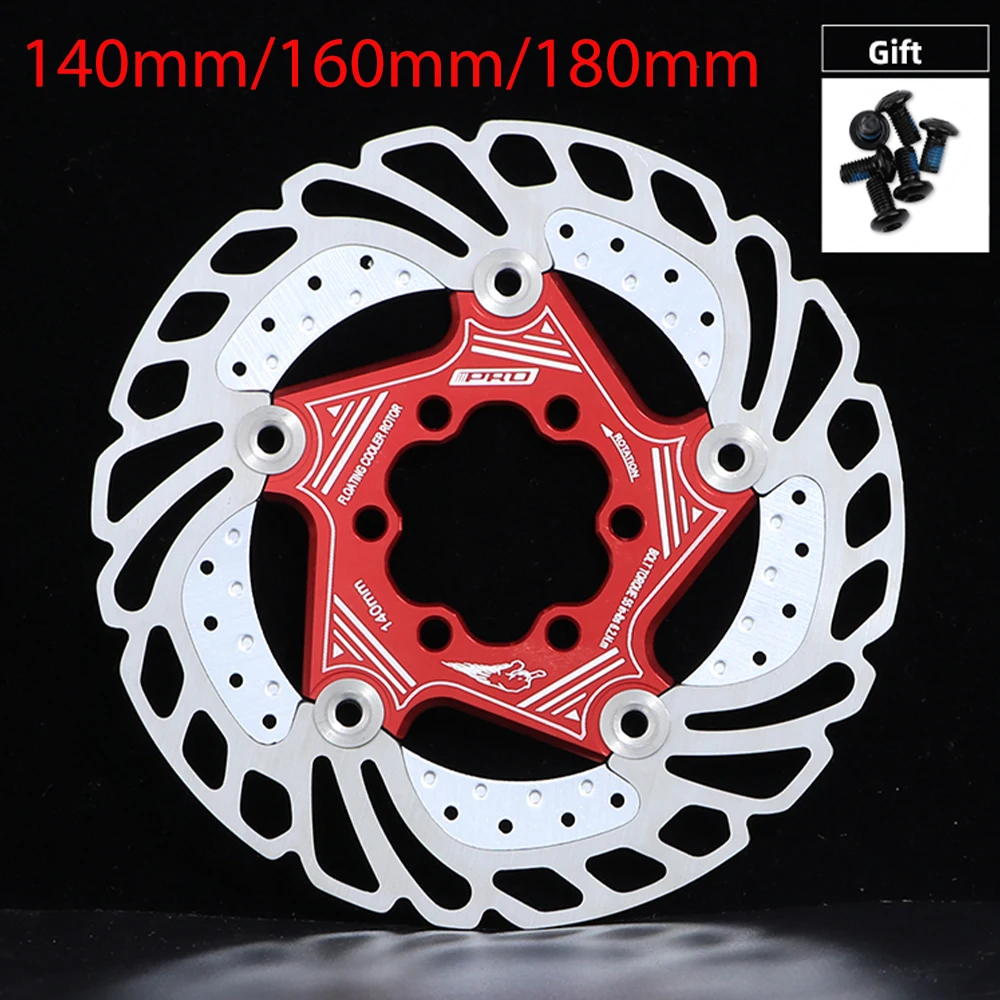 IIIPRO 140mm/160mm/180mm/203mm Road MTB Float Disc Brake Pad 6 Bolts Stainless Steel Dissipation Disc Brake Rotor With 6 Screws
IIIPRO 140mm/160mm/180mm/203mm Road MTB Float Disc Brake Pad 6 Bolts Stainless Steel Dissipation Disc Brake Rotor With 6 Screws