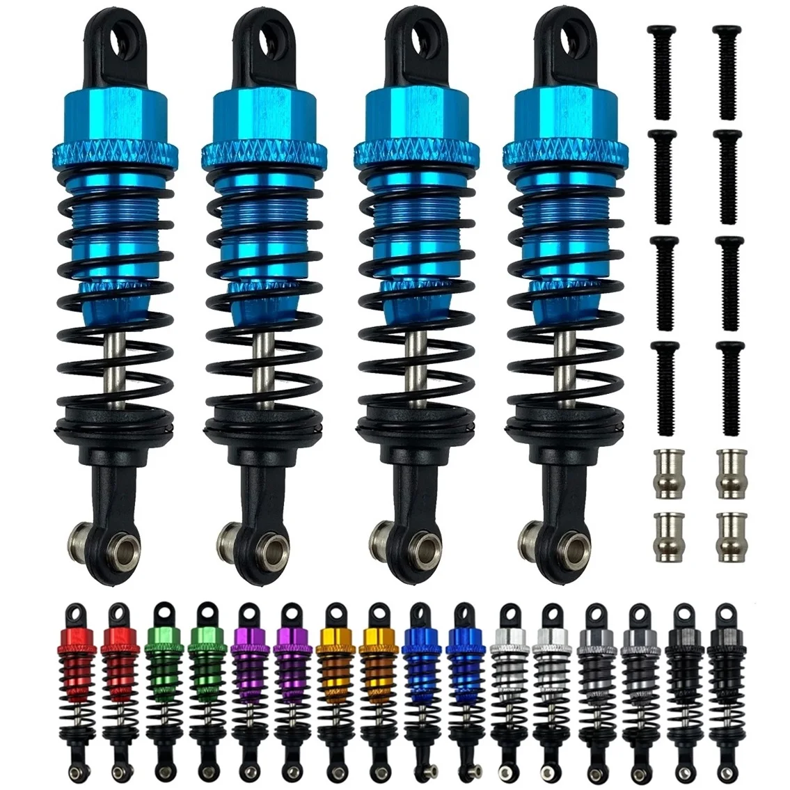 

Wltoys 184011 A959 A959-B A949 A969 A979 K929 Metal Oil Shock Absorber Damper for 1/18 RC Car Upgrades Parts Accessories