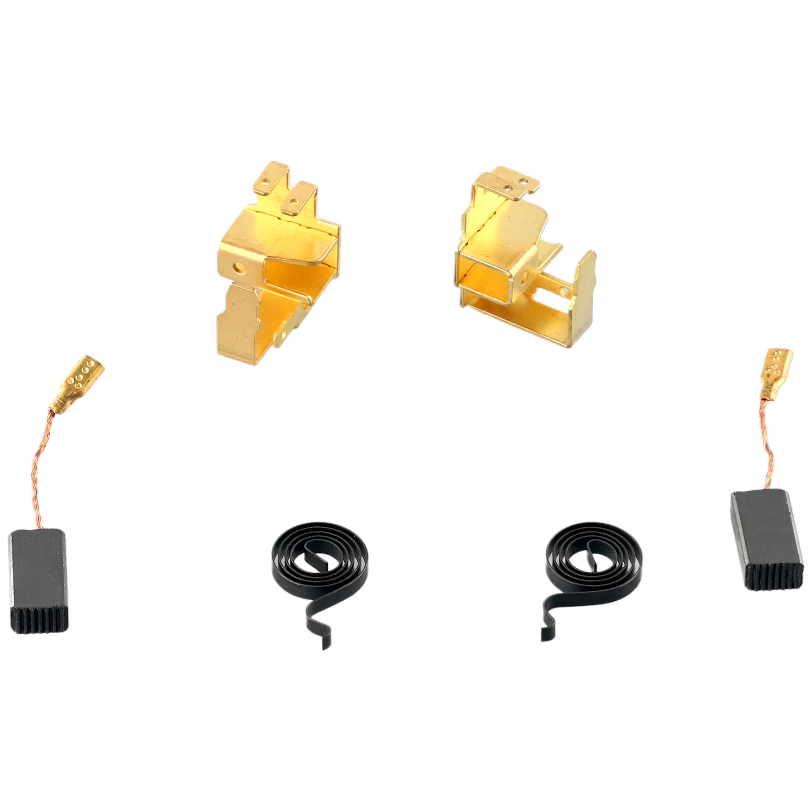 Durable Newest Brush Carbon Holder Spring Gold Black Brush Holder Brush Spring For Bosch GWS6-100 Parts Replacement
Durable Newest Brush Carbon Holder Spring Gold Black Brush Holder Brush Spring For Bosch GWS6-100 Parts Replacement