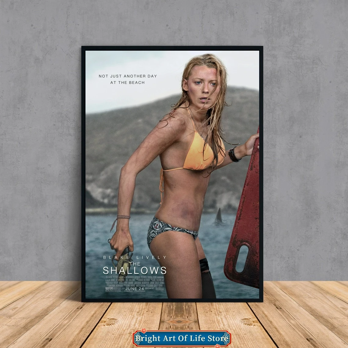 The Shallows (2016) Movie Poster Cover Sexy Beach Beauty Cover Photo Canvas Print Apartment Home Decor Wall Painting (Unframed)
The Shallows (2016) Movie Poster Cover Sexy Beach Beauty Cover Photo Canvas Print Apartment Home Decor Wall Painting (Unframed)