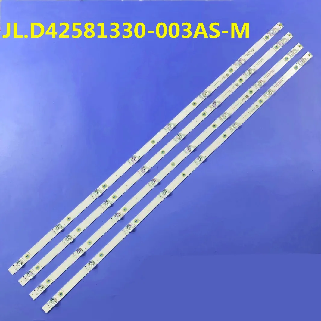 

10kit LED Backlight Strip For JL.D42581330-003AS-M 43RGE JHD425S1U51-TO/S0/FM/R0H TH-43FX500C TH-43FX520C HE43A6100U HZ43H50Y