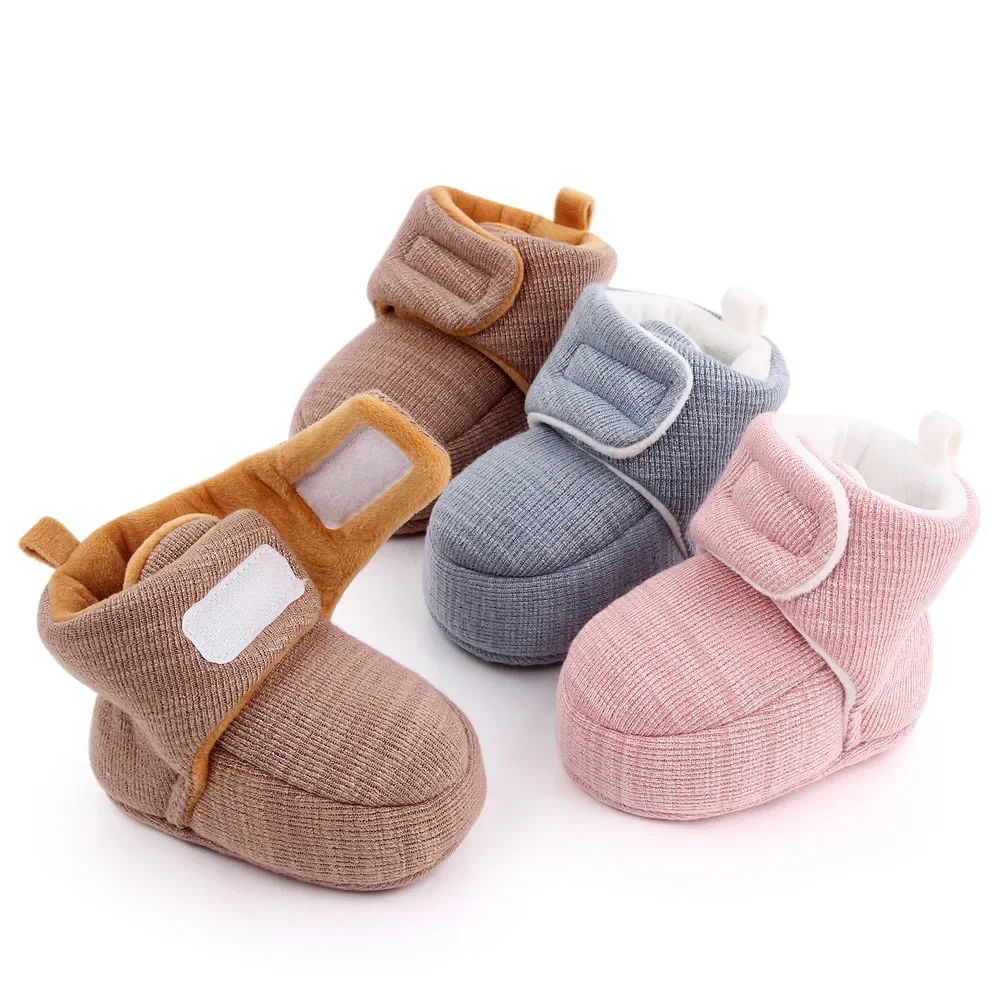 

Зимние очень теплые ботинки для новорожденных, зимние ботинки принцессы для маленьких девочек, обувь для первых шагов с мягкой подошвой для младенцев, малышей, детей, обувь для мальчиков