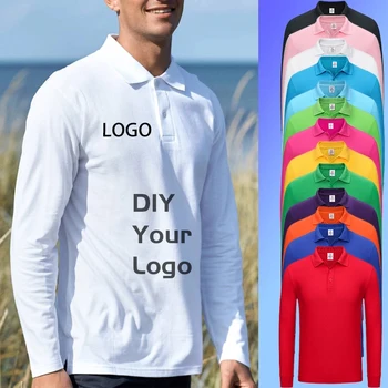 Luvas de Golfe de Luxo para Canhotos: Domine o Campo com Estilo e Precisão 10 Design Logo Men's Polo Shirt Solid Color Long Sleeve Lapel Golf Shirt Casual Fashion Advertising Cultural Shirt Print Text/Brand