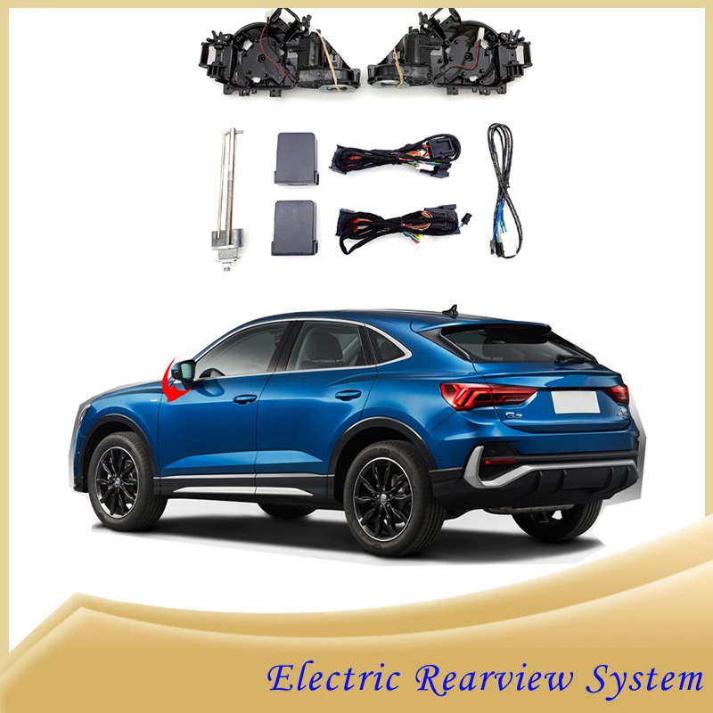 For AUDI Q3 2015 2016 2017 2018 -2023 Auto Intelligent Automatic Car Electric Rearview Side Mirror Folding System Kit Module 
For AUDI Q3 2015 2016 2017 2018 -2023 Auto Intelligent Automatic Car Electric Rearview Side Mirror Folding System Kit Module