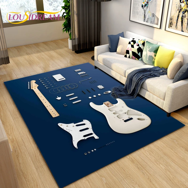 Classical Guitar Electric Guitar Bass Area Rug,Carpet Rug for Living Room Bedroom Decoration,Kids Play Soft Non-slip Floor Mats
Classical Guitar Electric Guitar Bass Area Rug,Carpet Rug for Living Room Bedroom Decoration,Kids Play Soft Non-slip Floor Mats