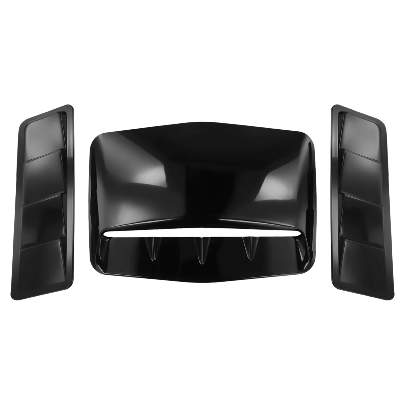3/1PCS Universal Car Vent Decorative Air Flow Intake Bonnet Hood Scoop Cover Set GLOSS BLACK Car Hood Vents Cover Accessories
3/1PCS Universal Car Vent Decorative Air Flow Intake Bonnet Hood Scoop Cover Set GLOSS BLACK Car Hood Vents Cover Accessories