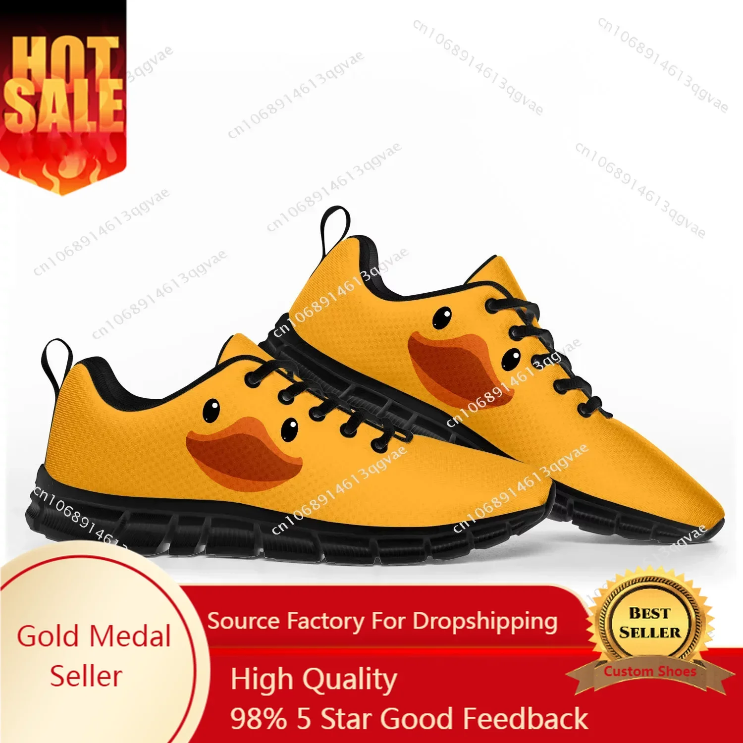 

Yellow Duck Sports Shoes Mens Womens Teenager Kids Children Customized Sneakers Casual Tailor Made Shoe High Quality Couple