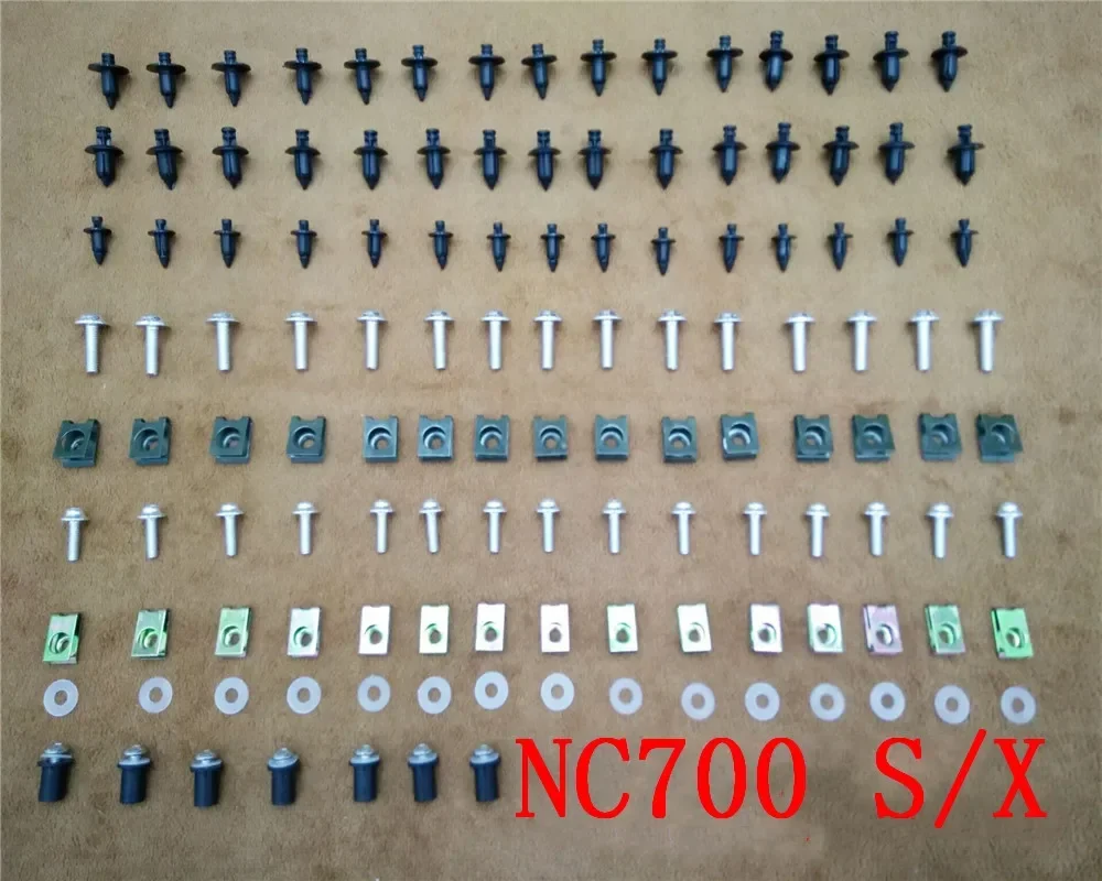 Комплект обтекателей болты для кузова винты подходят для HONDA NC700 S/X 2012-2013
Комплект обтекателей болты для кузова винты подходят для HONDA NC700 S/X 2012-2013