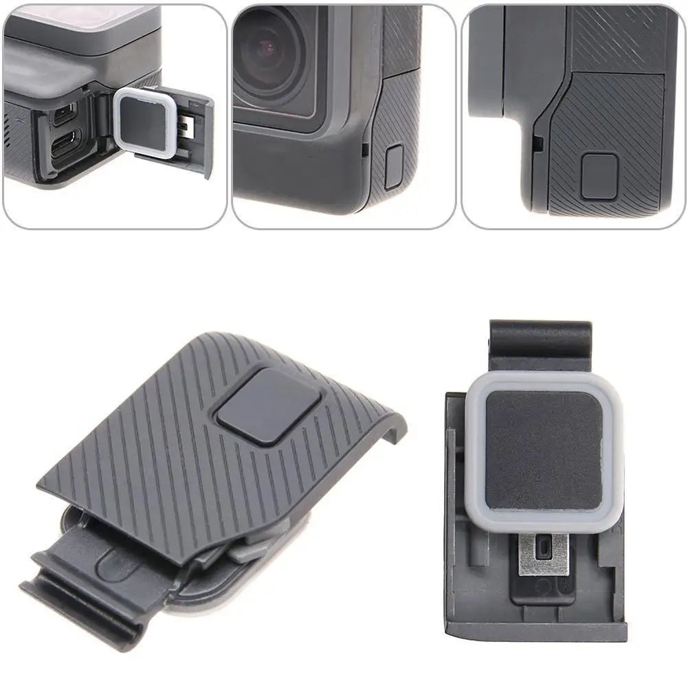 Camera Side Cover Black for Gopro Hero 7 6 5 USB-C Mini Hdmi-poort Side Cover Protector Voor Accessoires Waterproof Dustproof
Camera Side Cover Black for Gopro Hero 7 6 5 USB-C Mini Hdmi-poort Side Cover Protector Voor Accessoires Waterproof Dustproof