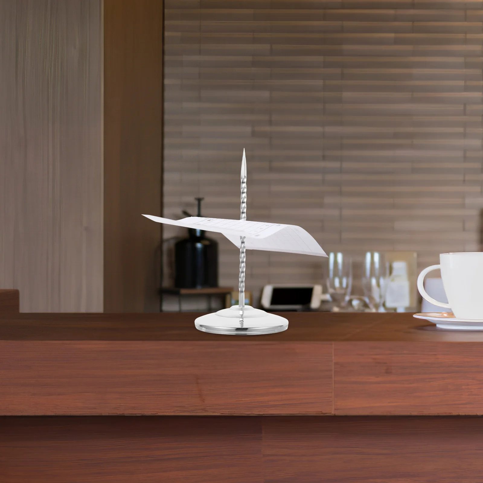 Inserter Receipt Stand Desk Bill Storage Holder Spike Restaurant Stainless Steel Memo Office
Inserter Receipt Stand Desk Bill Storage Holder Spike Restaurant Stainless Steel Memo Office
