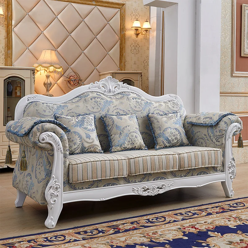 European style fabric sofa combination light luxury removable and washable simple sofa
European style fabric sofa combination light luxury removable and washable simple sofa