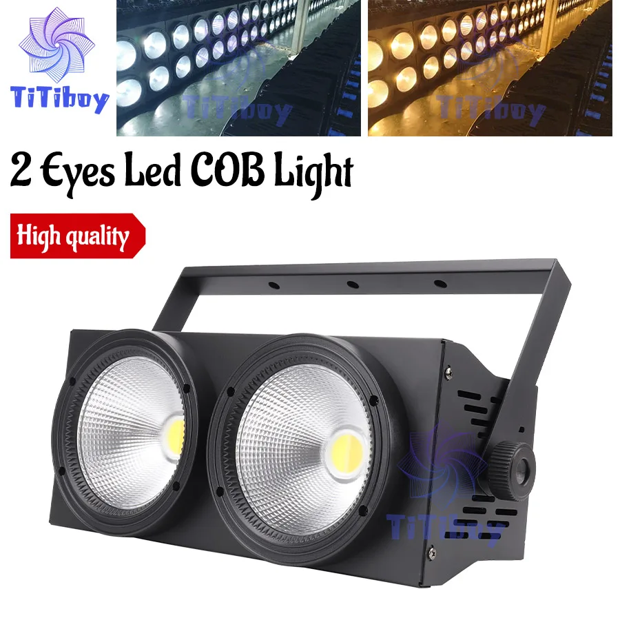 No Tax 1-12Pcs 2 eyes 2x100W LED COB DMX Stage Effect Blinder Light Cool and Warm White Professional & DJ 200W
No Tax 1-12Pcs 2 eyes 2x100W LED COB DMX Stage Effect Blinder Light Cool and Warm White Professional & DJ 200W
