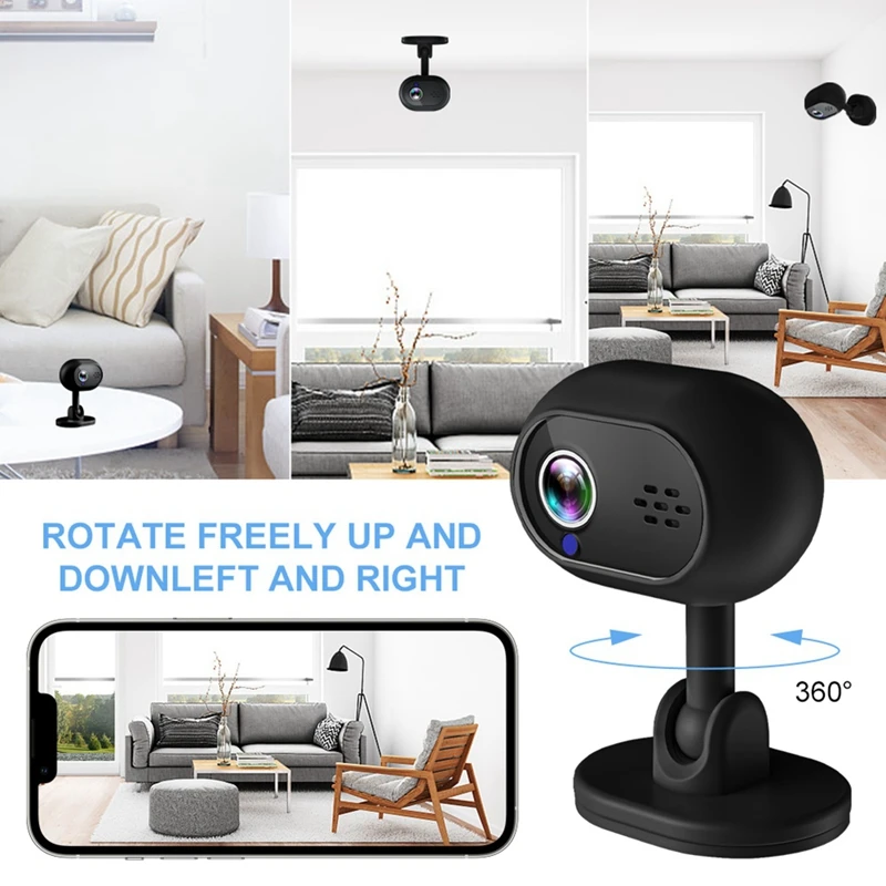Wireless IP Camera 1080P Night Vision Video Audio Camera With Smart Alarms, Motion Detection, 2-Way Easy Install Easy To Use
Wireless IP Camera 1080P Night Vision Video Audio Camera With Smart Alarms, Motion Detection, 2-Way Easy Install Easy To Use