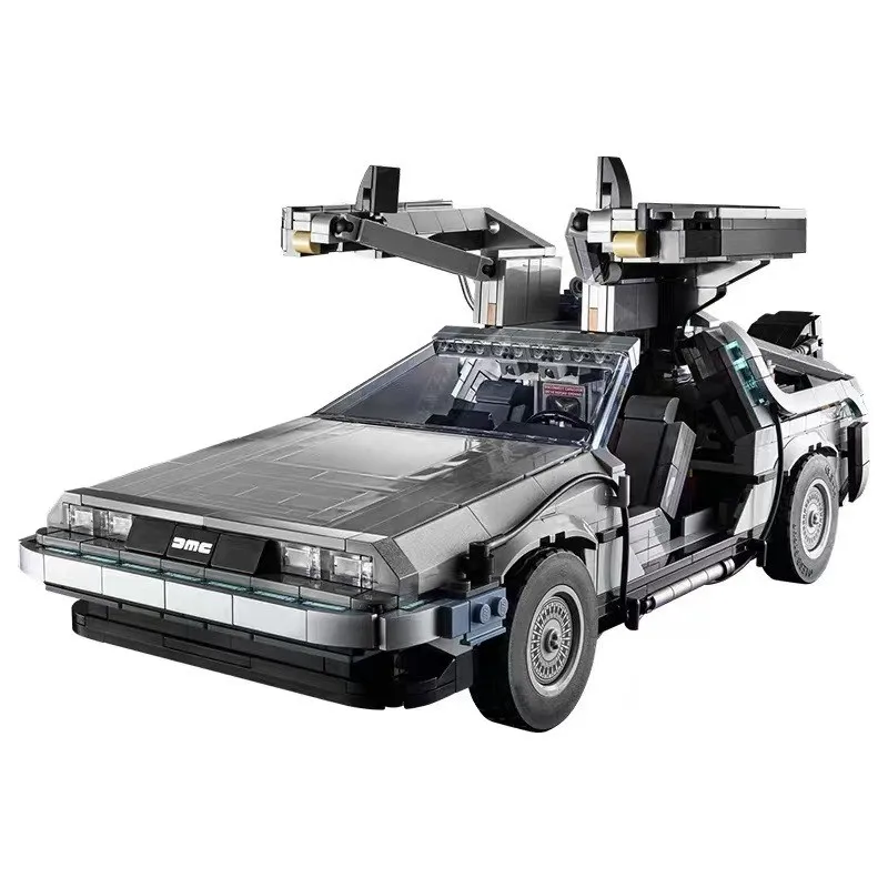 Back To The Future DeLoreaned Racing Car DMC-12 Time Machine 10300 Creative Expert Moc Brick Technical Model Building Blocks Toy
Back To The Future DeLoreaned Racing Car DMC-12 Time Machine 10300 Creative Expert Moc Brick Technical Model Building Blocks Toy