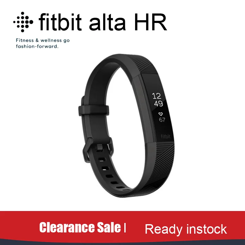 

【Ready Stock】 Fitbit Alta HR Smart Wristband Fitness Tracker(Large/Small) Heart Rate+Activity tracker