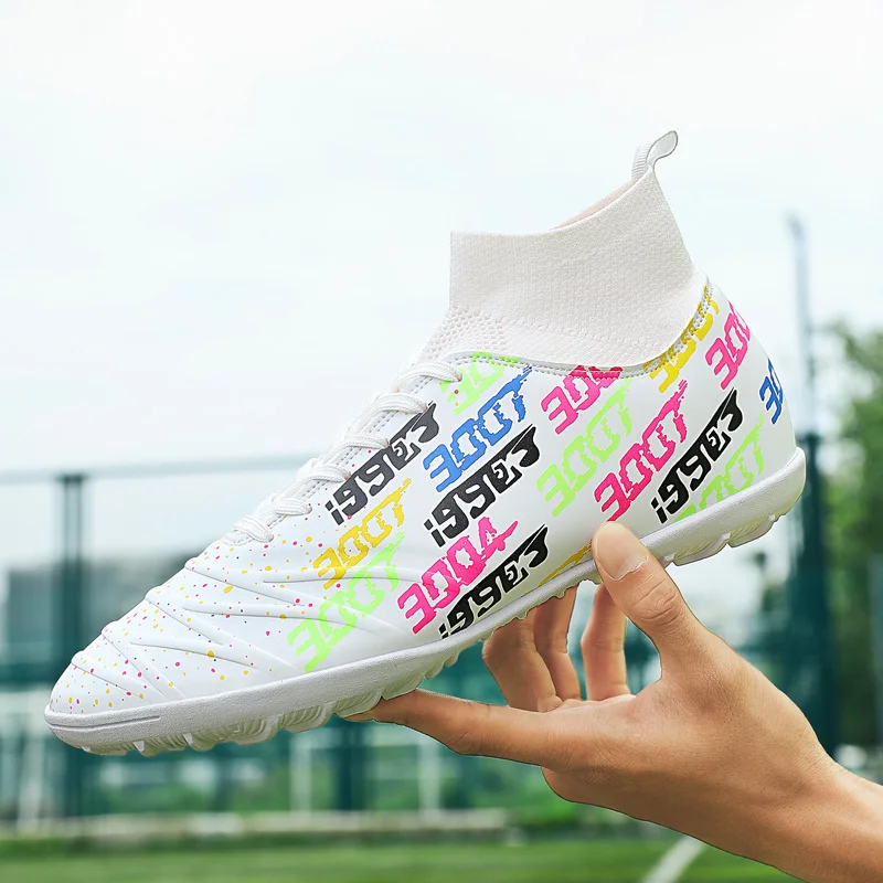 2024 Men's Soccer Shoes Large Size Ultralight Football Boots Boys Sneakers Non-Slip AG/TF Soccer Cleats Ankle Boots Unisex
2024 Men's Soccer Shoes Large Size Ultralight Football Boots Boys Sneakers Non-Slip AG/TF Soccer Cleats Ankle Boots Unisex