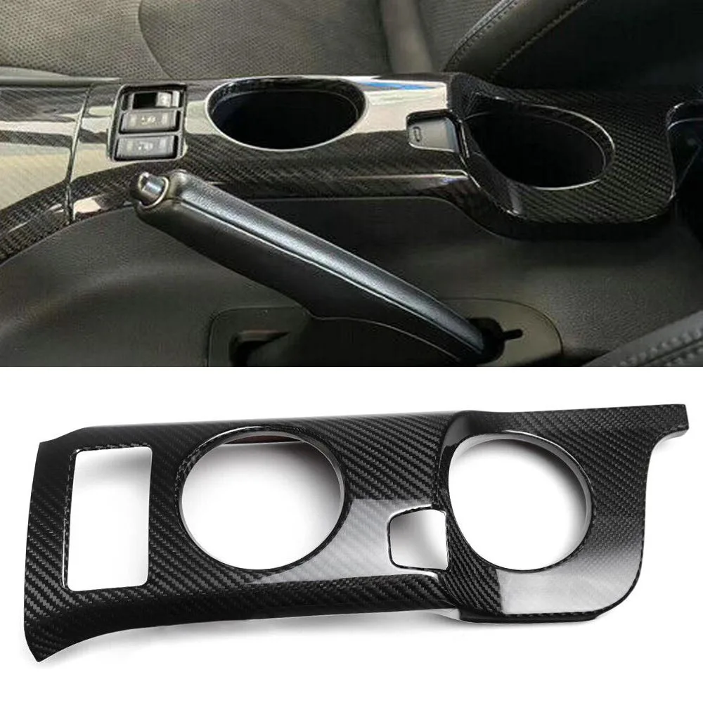 LHD Dry Carbon Interior Center Console Cup Holder Cover Panel Trim For Nissan Z Fairlady Z RZ34 400Z 2022-2024
LHD Dry Carbon Interior Center Console Cup Holder Cover Panel Trim For Nissan Z Fairlady Z RZ34 400Z 2022-2024