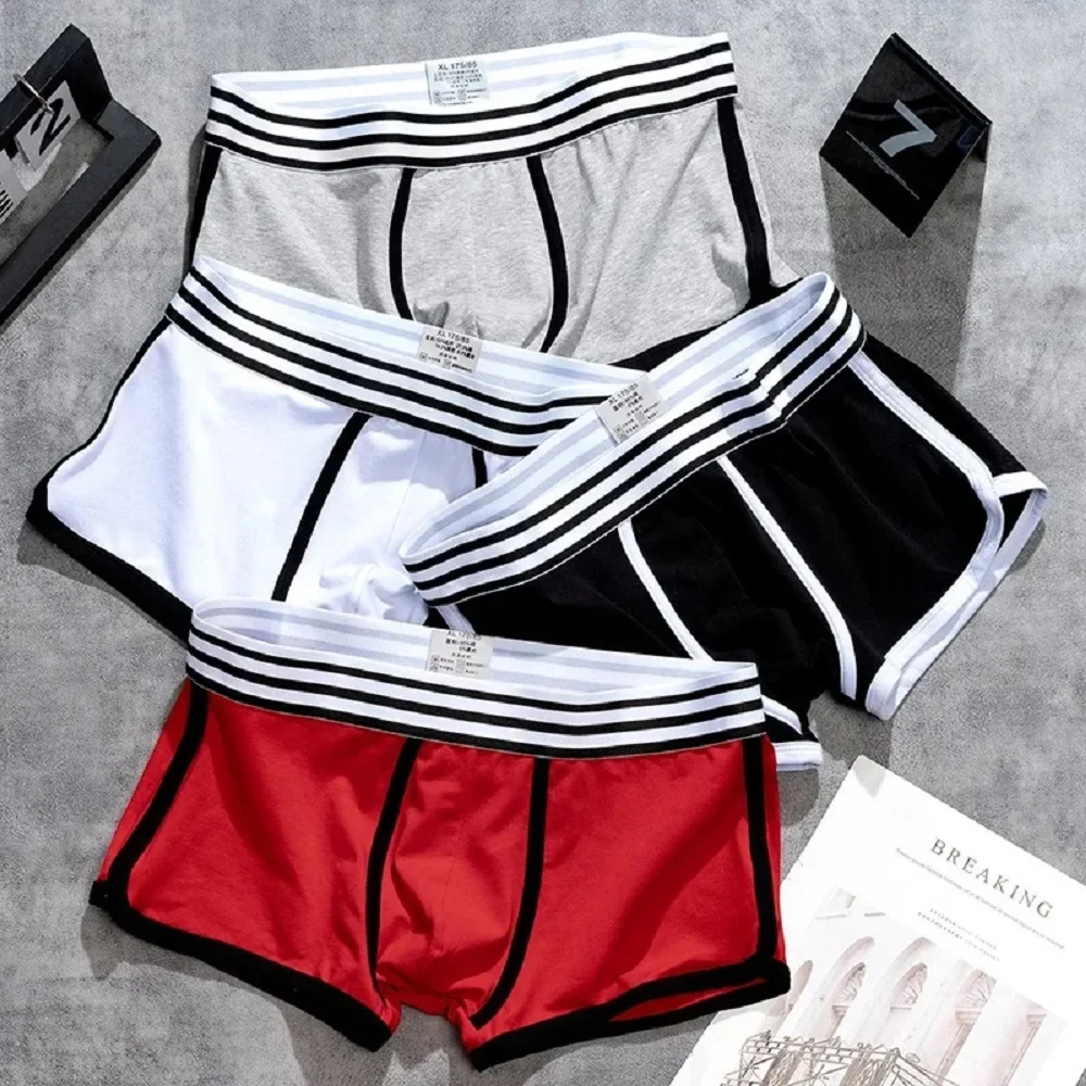 Man Underwear Fashion Cotton Comfortable Breathable Boxers Shorts Sexy U Pouch Men Underpants Male Striped Panties boxer hombre
Man Underwear Fashion Cotton Comfortable Breathable Boxers Shorts Sexy U Pouch Men Underpants Male Striped Panties boxer hombre