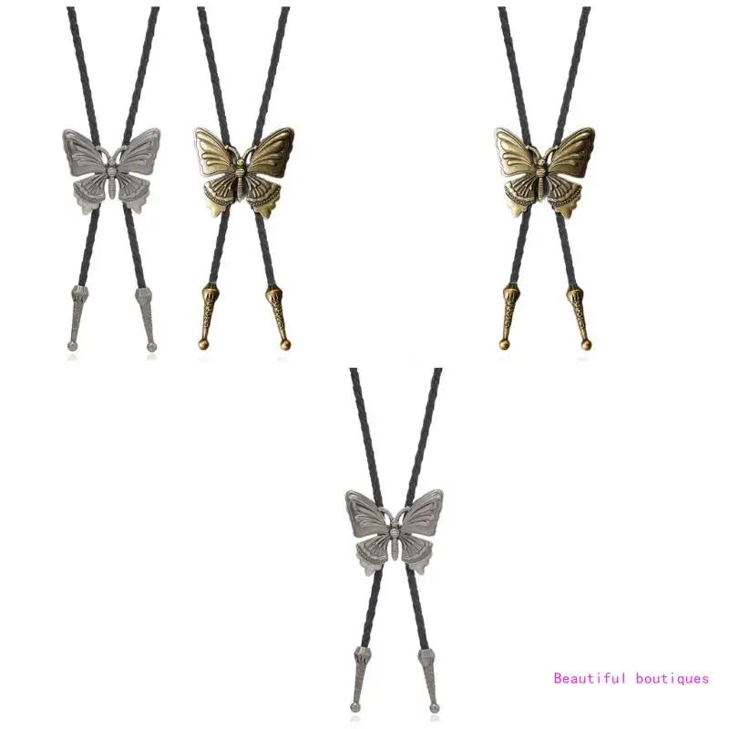 1pc/2pcs Butterfly Buckle Bolo Tie for Men Women Bridegroom Wedding Necklace Western Cowboy Necktie Bolo Tie for Shirt DropShip
1pc/2pcs Butterfly Buckle Bolo Tie for Men Women Bridegroom Wedding Necklace Western Cowboy Necktie Bolo Tie for Shirt DropShip