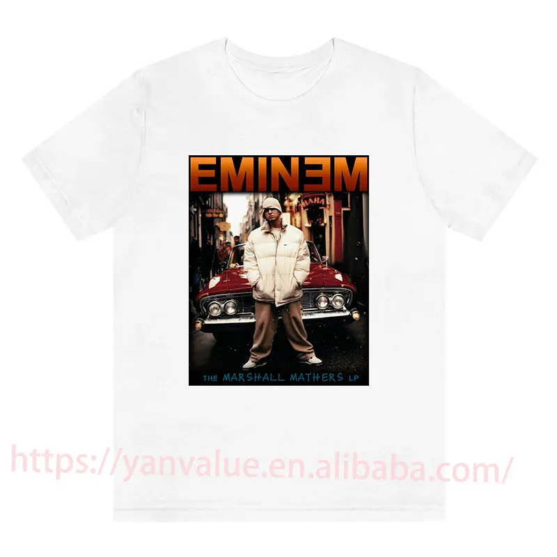 2022 Summer Fashion Mens tshirt Streetwear Hip Hop Tops Tees Rapper Eminem Slim Shady Graphic t shirts Men Clothes
2022 Summer Fashion Mens tshirt Streetwear Hip Hop Tops Tees Rapper Eminem Slim Shady Graphic t shirts Men Clothes
