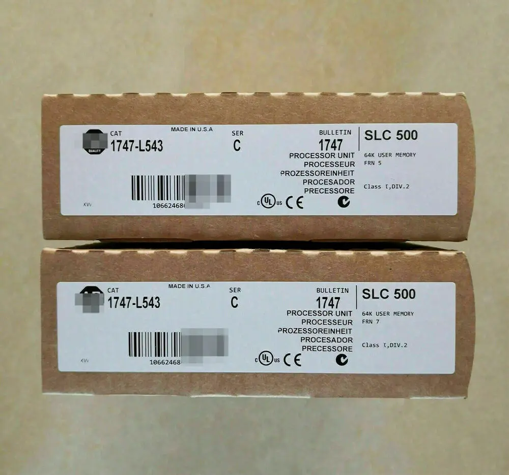 New Sealed 1747-L543 SER C SLC 500 CPU Processor Controller
New Sealed 1747-L543 SER C SLC 500 CPU Processor Controller