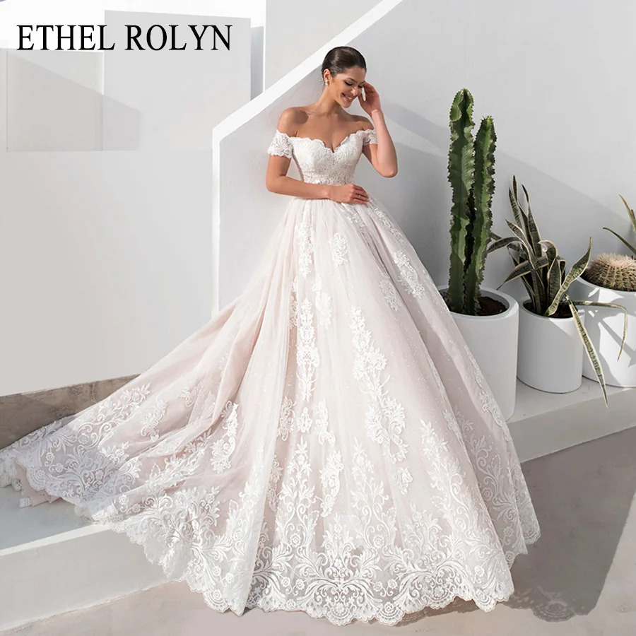 ETHEL ROLYN Off Shoulder Wedding Dress 2023 Elegant Sweetheart Appliques Sparkling Long Train Wedding Gown Vestidos De Novia
ETHEL ROLYN Off Shoulder Wedding Dress 2023 Elegant Sweetheart Appliques Sparkling Long Train Wedding Gown Vestidos De Novia