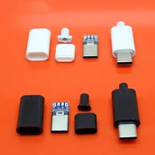2sets TYPE-C USB Plug Male connector Black/White welding Data OTG line interface DIY data cable accessories TYPE C
2sets TYPE-C USB Plug Male connector Black/White welding Data OTG line interface DIY data cable accessories TYPE C