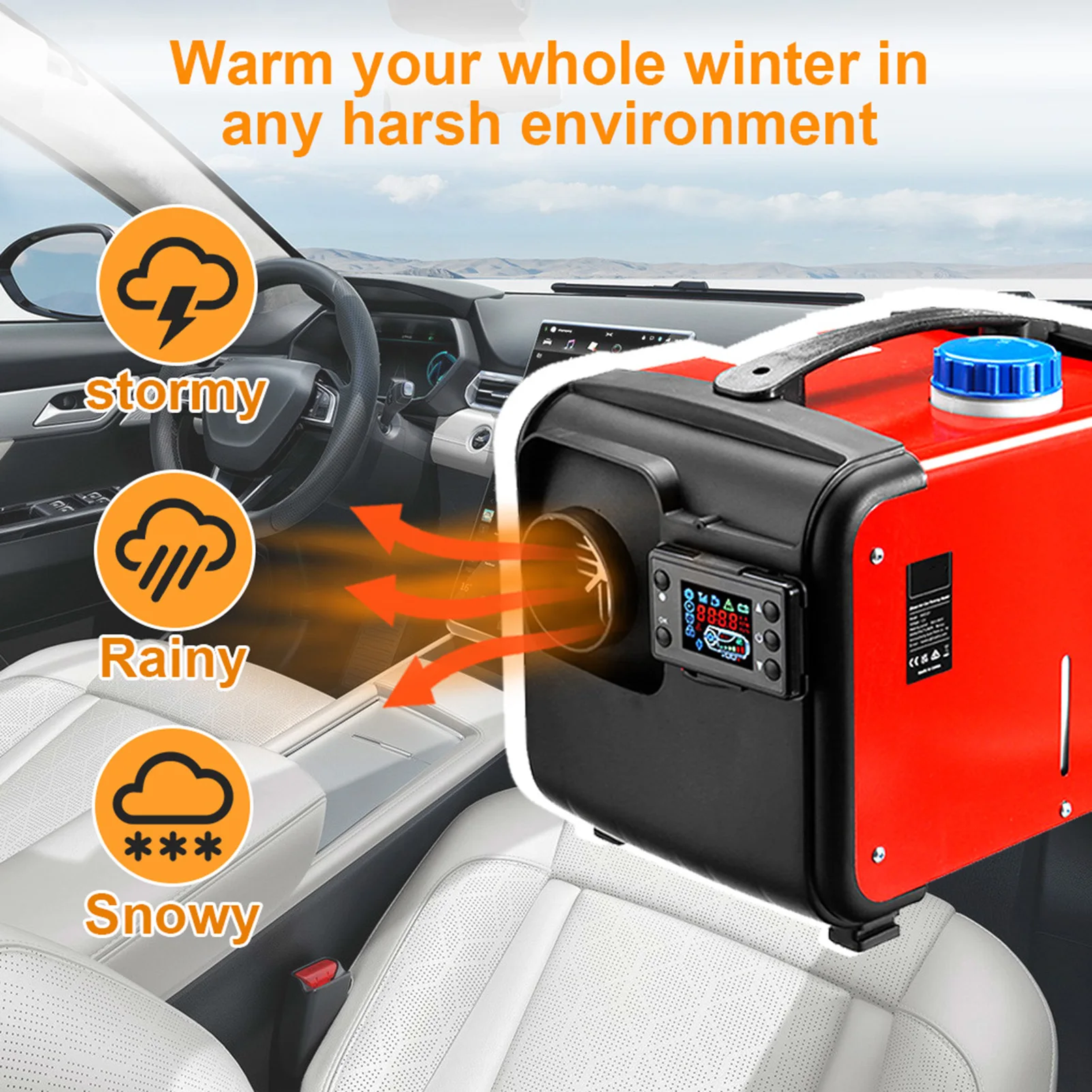 2023 New 12V/24V 8KW Diesel Air Heater With Remote Control Truck Boat Bus for Car Boats Trailer Camper Motorhome
2023 New 12V/24V 8KW Diesel Air Heater With Remote Control Truck Boat Bus for Car Boats Trailer Camper Motorhome
