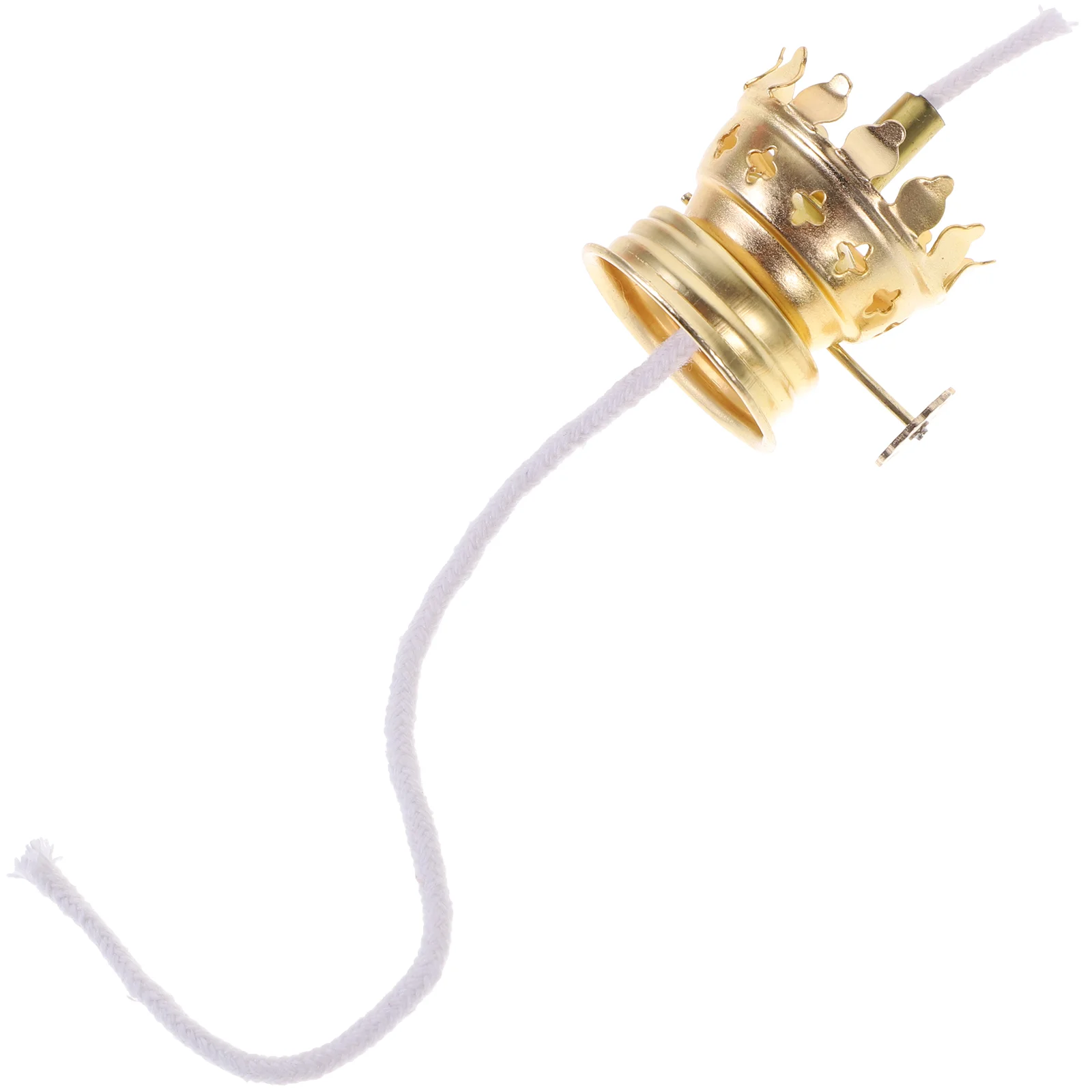 Wicks Lamp Head Kerosene Holder Accessories for Oil Incandescent Light Small Base DIY
Wicks Lamp Head Kerosene Holder Accessories for Oil Incandescent Light Small Base DIY