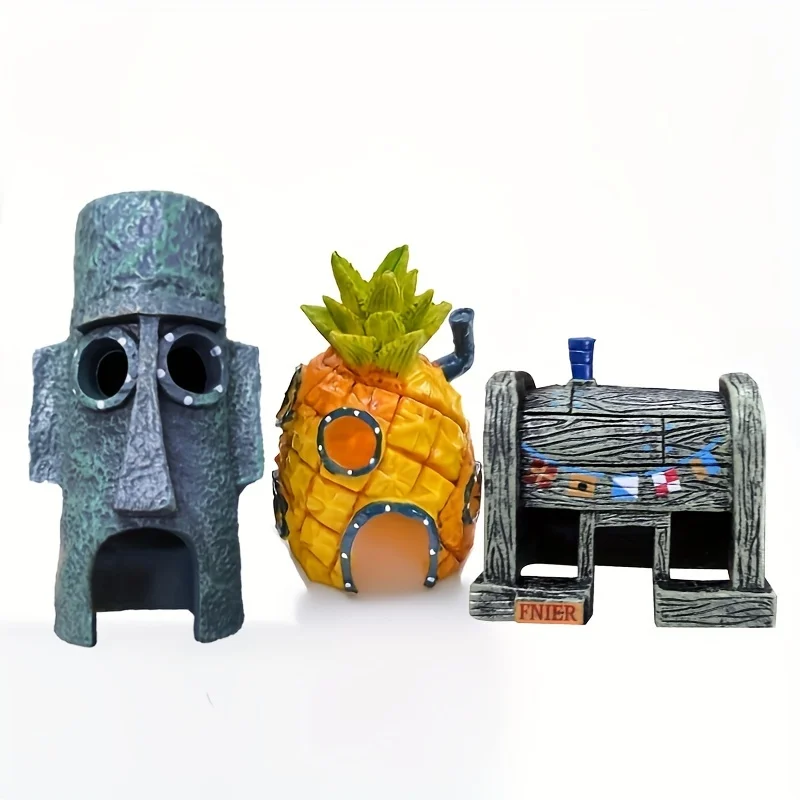 1pc Fish Tank Aquascape Pineapple House Octopus Brother Ornaments Aquarium Fish Tank Decoration Fish and Shrimp Play
1pc Fish Tank Aquascape Pineapple House Octopus Brother Ornaments Aquarium Fish Tank Decoration Fish and Shrimp Play