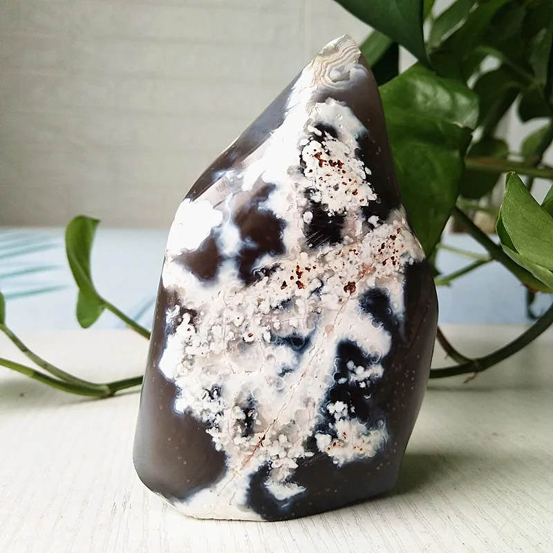 Natural Stone Killer Whale Agate Crystal Flame Home Decoration Gemstone Chakra Healing crystals
Natural Stone Killer Whale Agate Crystal Flame Home Decoration Gemstone Chakra Healing crystals