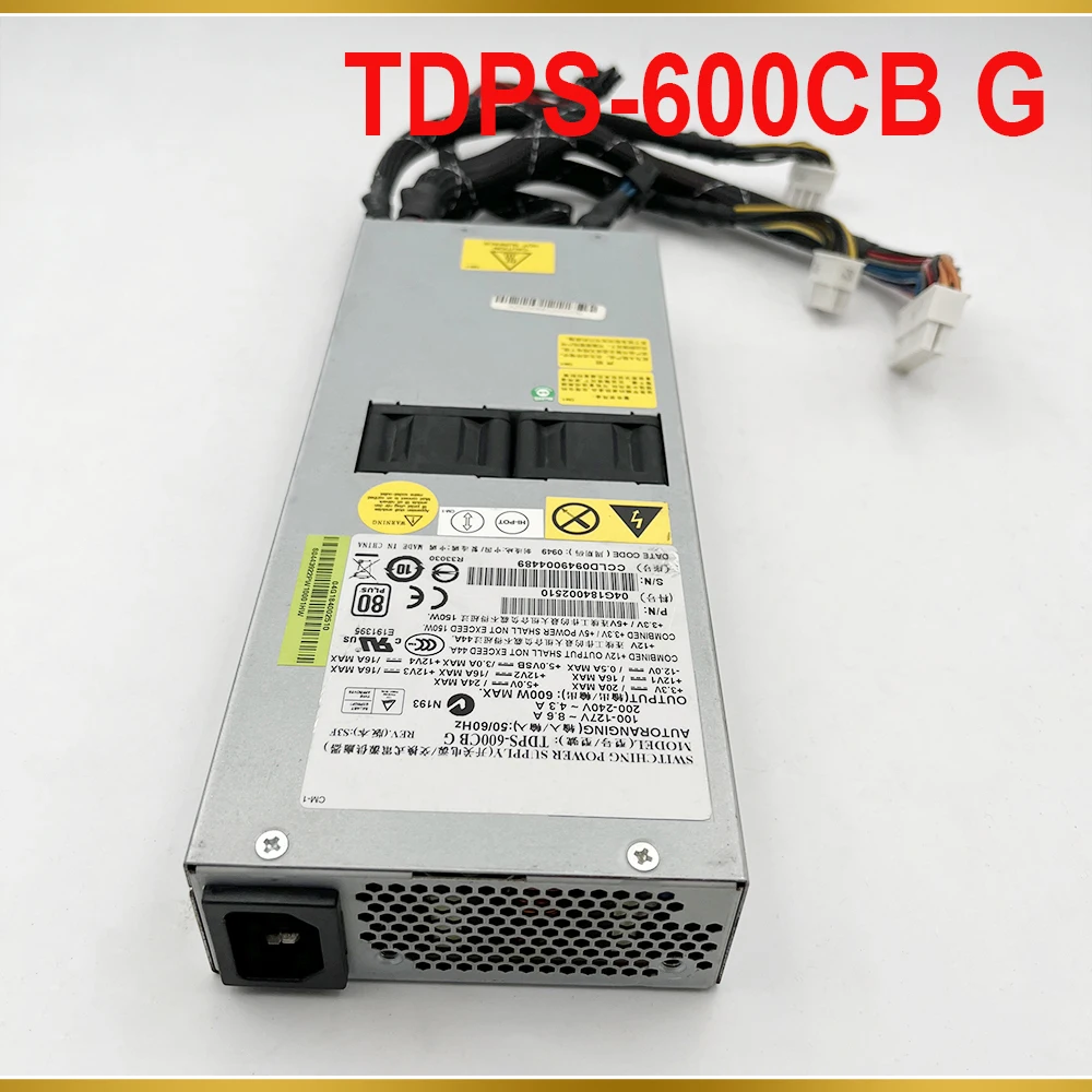 

For Delta RS500 I610r-G Server Power Supply 600W TDPS-600CB G