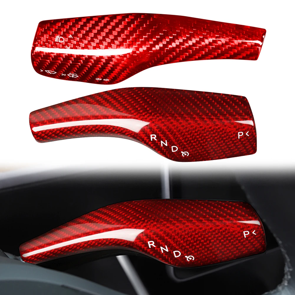 Real Carbon Fiber Red Steering Wheel Paddle Shift Trim Cover For Tesla Model 3/Y 2017-2022 Scratch-resistant, Dirt-resistant
Real Carbon Fiber Red Steering Wheel Paddle Shift Trim Cover For Tesla Model 3/Y 2017-2022 Scratch-resistant, Dirt-resistant