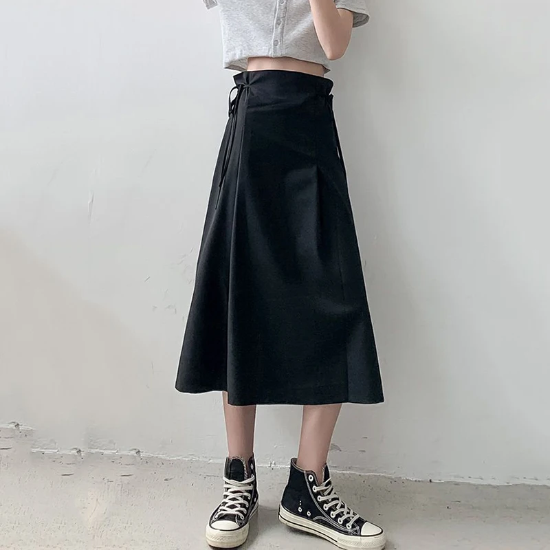 Rimocy Chic High Waist Lace Up Long Skirt Women 2024 Summer Pleated A Line Suit Skirts Woman Elegant Solid Color Faldas Mujer
Rimocy Chic High Waist Lace Up Long Skirt Women 2024 Summer Pleated A Line Suit Skirts Woman Elegant Solid Color Faldas Mujer