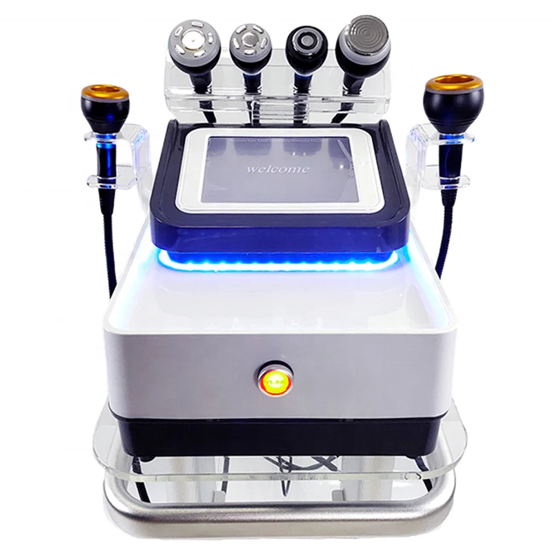 6 In 1 Ultrasonic Cavitation Machine 40K Vacuum RF Radio Frequency Sliming Machine Fat Burning Wrinkle Removal Facial Massager
6 In 1 Ultrasonic Cavitation Machine 40K Vacuum RF Radio Frequency Sliming Machine Fat Burning Wrinkle Removal Facial Massager