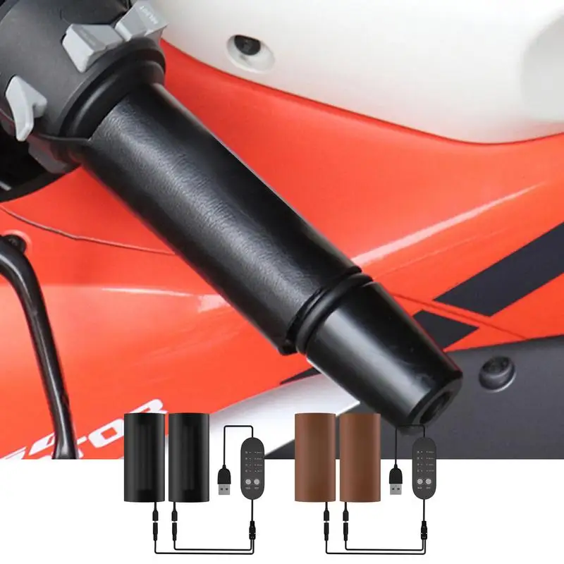 Motorcycle USB Heated Grips Motorcycle Electric Heating Handlebar Warmer Bike Handlebar Heater or Mountain Bike Bicycle Bike
Motorcycle USB Heated Grips Motorcycle Electric Heating Handlebar Warmer Bike Handlebar Heater or Mountain Bike Bicycle Bike