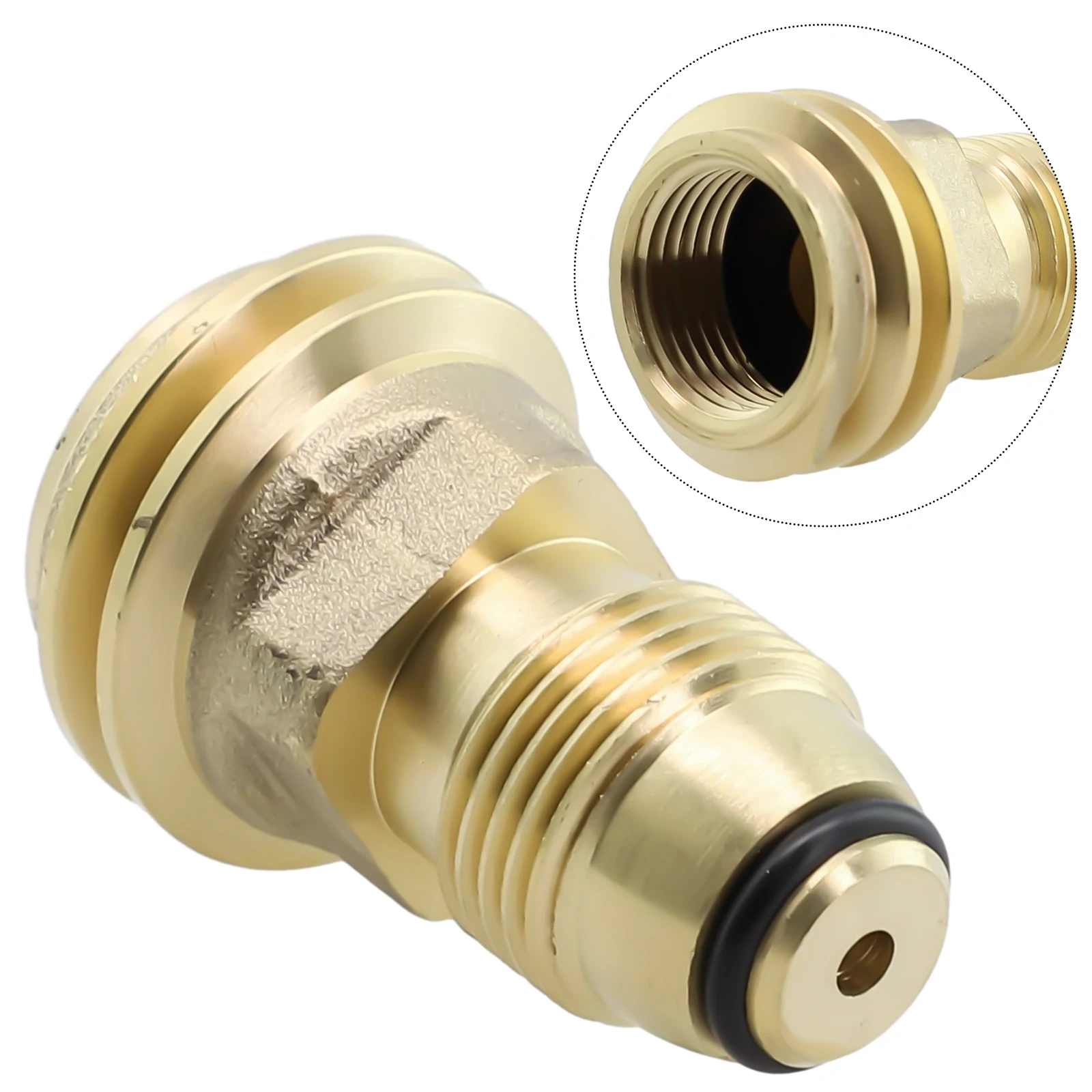 Outdoor Camping Propane Refill Adapter Universal Camping Gas Burner Brass Coleman Stove For Camping Barbecue Heating 33*33*52mm
Outdoor Camping Propane Refill Adapter Universal Camping Gas Burner Brass Coleman Stove For Camping Barbecue Heating 33*33*52mm