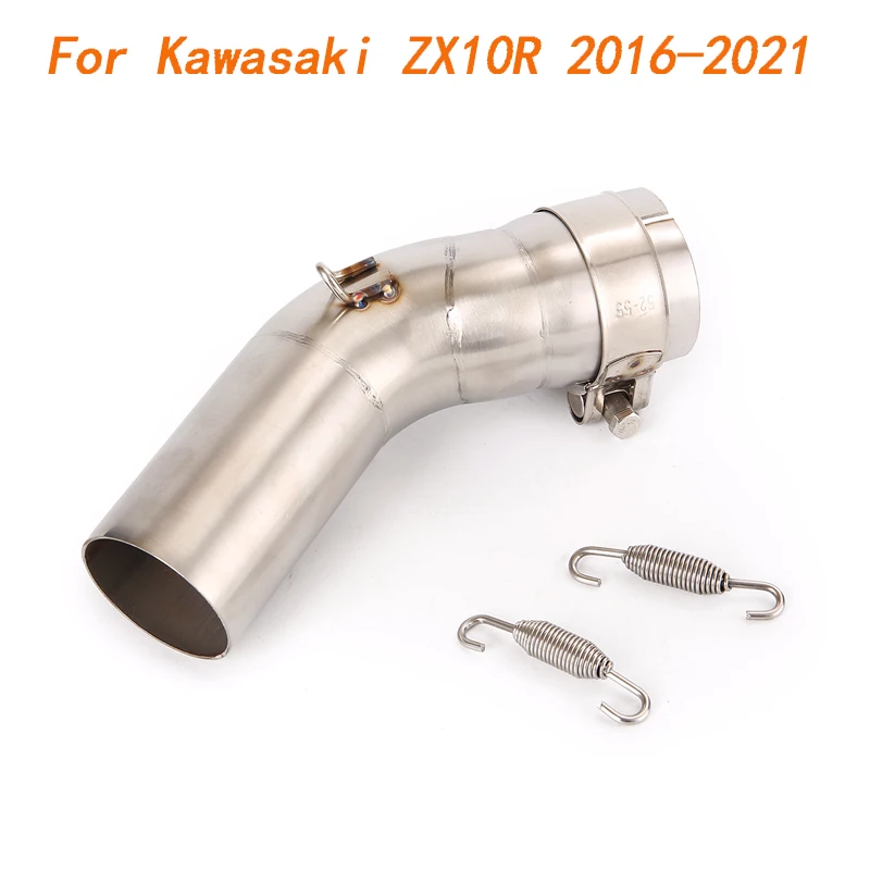 Slip On Motorcycle Exhaust Mid Connect Tube Middle Link Pipe Stainless Steel Exhaust System For Kawasaki ZX10R 2016-2021
Slip On Motorcycle Exhaust Mid Connect Tube Middle Link Pipe Stainless Steel Exhaust System For Kawasaki ZX10R 2016-2021