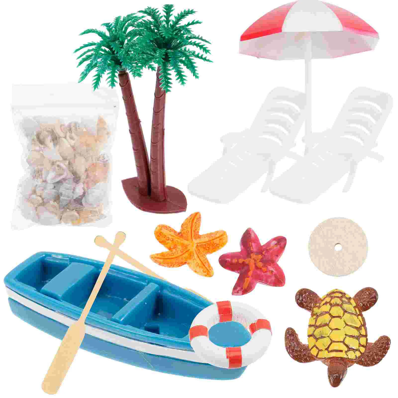 1 Set Mini Beach Decoration Miniature Seaside Scene Micro Landscape Beach Style Party Favor
1 Set Mini Beach Decoration Miniature Seaside Scene Micro Landscape Beach Style Party Favor