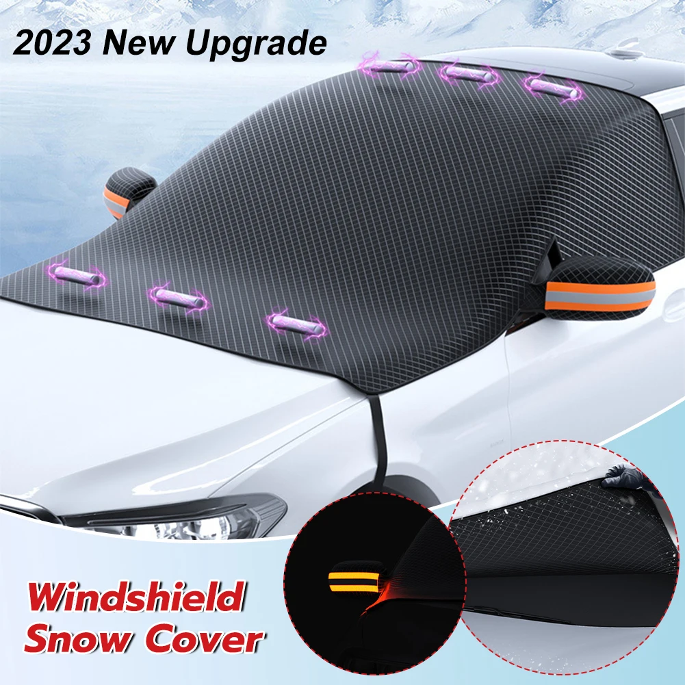 Upgrade Magnetic Car Front Windscreen Cover Automobile Sunshade Windshield Snow Sun Shade Waterproof Exterior Covers Accessories
Upgrade Magnetic Car Front Windscreen Cover Automobile Sunshade Windshield Snow Sun Shade Waterproof Exterior Covers Accessories