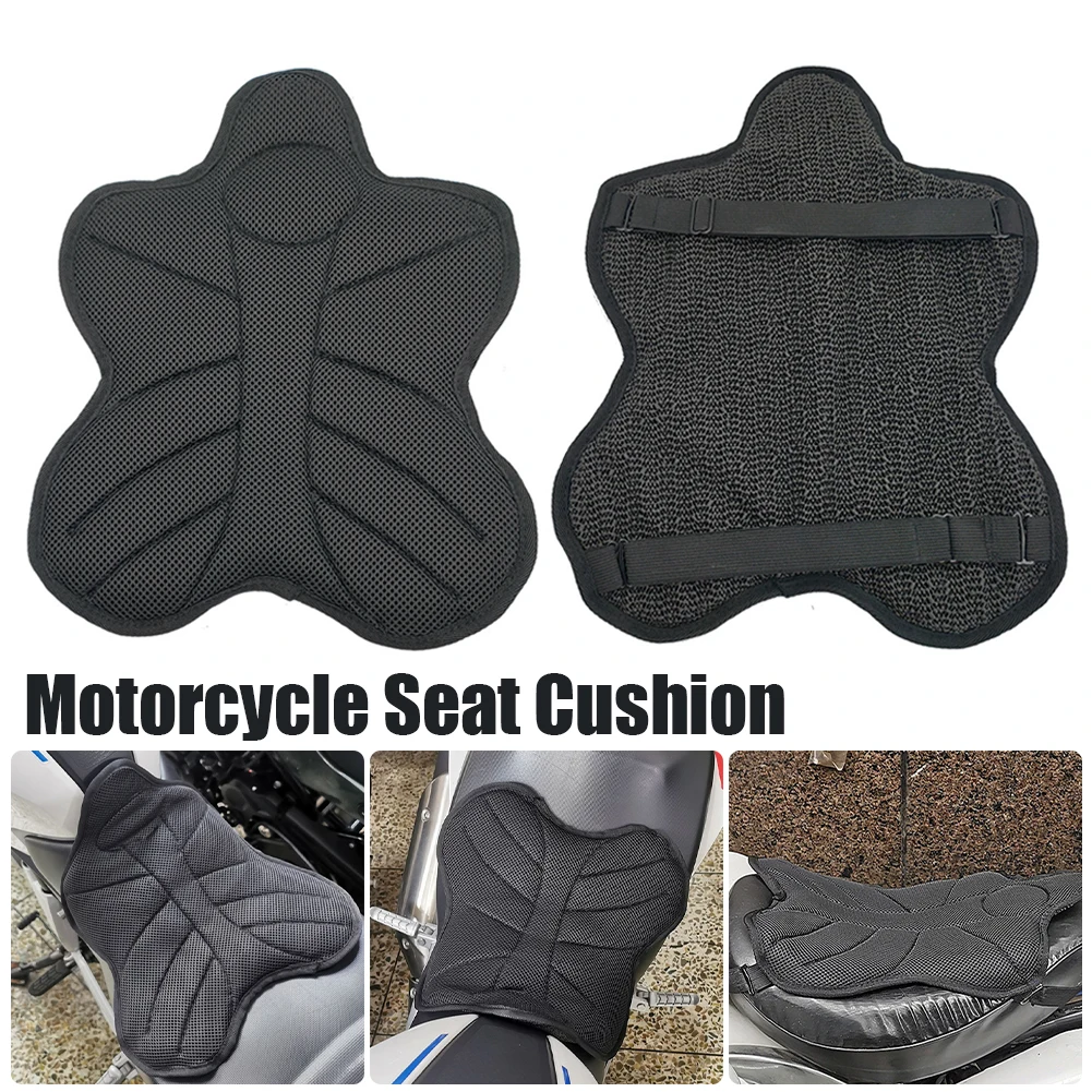 Motorcycle Seat Gel Cushion Breathable Heat Insulation Air Pad Cover Anti Slip Sunscreen Seat Cover Shock Absorption Four Season
Motorcycle Seat Gel Cushion Breathable Heat Insulation Air Pad Cover Anti Slip Sunscreen Seat Cover Shock Absorption Four Season